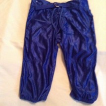 Boys Youth large Football America pants blue football practice athletic New - £11.15 GBP