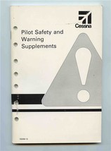 Cessna Aircraft Company Pilot Safety and Warning Supplements Booklet  - £9.16 GBP