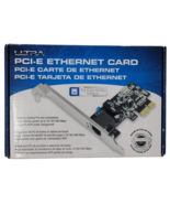 Ultra U12-42000 PCI-E Ethernet Card - 1 Port, 10 / 100 / 1000 Mbps - £6.40 GBP