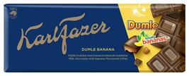 Fazer Karl Fazer Dumle Banana Chocolate 1 bar of 200g 7.1oz - $6.85