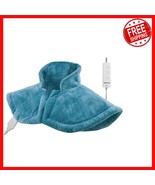 2lb Weighted Heating Pad for Neck &amp; Shoulders - Fast Relief with Auto Sh... - $788.74 MXN