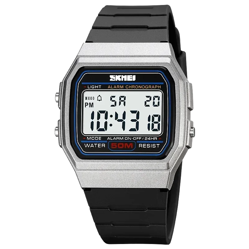 Clock reloj hombre digital sport watches mens outdoors 5bar waterproof chrono date week thumb200