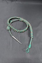 US Military French WWII Fourragere Shoulder Cord Red Green w/ Tip - £18.29 GBP