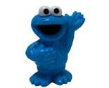 Sesame Street PVC Plastic Toy Figures Cookie Monster 3 inch unused - $5.04