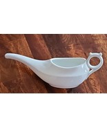 Vintage Ceramic Aladdin Lamp Shape Medical Feeding/Drinking Pot Invalid ... - $29.92