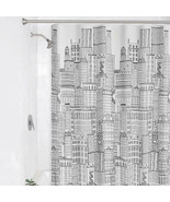 Cityscape 13-Piece PEVA Shower Curtain and Ring Set - £46.47 GBP