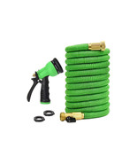 50 Foot Expandable Garden Hose, Upgraded Leakproof(Green) - $43.99