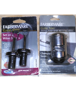 Farberware Classic Series Set of 2 Wine Savers &amp; Stainless Champagne Sav... - €5,08 EUR
