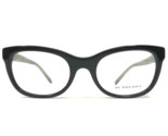 Burberry Eyeglasses Frames B2213 3001 Gray Nova Check Black Cat Eye 51-2... - $111.98