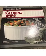 Corning Ware French White 2 1/2 Qt Covered Round Casserole. NEW 6002262 ... - $44.10