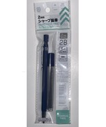 2mm MECHANICAL PENCIL with six 2B REPLACEMENT LEAD (New) - $12.00