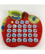 VTech Alphabet ABC Learning Apple Sounds Phrases Melodies Phonics Counti... - $652.63 MXN