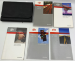 2012 Toyota Prius Owners Manual Handbook Set with Case OEM H01B31043 - $44.99