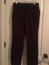 Sharagano Women&#39;s Brown Dress Pants Slacks Size 6 Straight Fit - $45.59