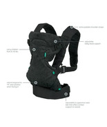 Infantino  Convertible Baby Carrier Flip 4-in-1 , 8-32lb, Black never used  - $23.38