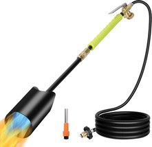 Propane Weed Torch With 10Ft Hose Heavy Duty Weed Burner Flamethrower Propane - £48.81 GBP