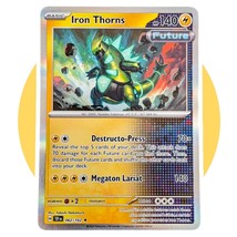 Temporal Forces Pokemon Card (YY38): Iron Thorns 062/162, Holo  - £3.81 GBP