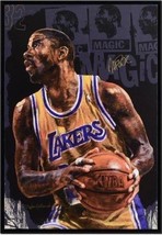 Stephen Magic Johnson Holland (Double Signed) Basketball Sports LA Lakers NBA - £1,464.02 GBP