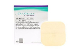 Duoderm Extra Thin 10cm x 10cm Hydrocolloid Dressing (s) Pressure Wounds - £3.08 GBP - £21.85 GBP