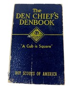 Vintage 1937 THE DEN CHIEF’S DENBOOK Boy Scouts of America Cub Scout Col... - $12.34