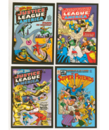 Vintage Art of DC Comics 6 Post Card Lot Justice League JLA Brave &amp; The ... - $12.86