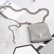 JIOMAY Fanny Pack for Women Brand Designer Waist Bag 2022 Mini Rhinestone Purse  - £35.87 GBP