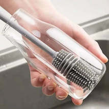 Silicone Cup Brush Cup Scrubber Glass Cleaner Kitchen Cleaning Tool Long... - £3.55 GBP+