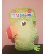 Hallmark I&#39;m 4 year old Birthday Singing Musical Parrot Stuffed Plush An... - £10.83 GBP