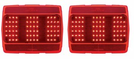 United Pacific Super Bright LED Tail Light Set For 1964-1966 Ford Mustang - £77.41 GBP