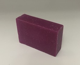 Homemade Raspberry Patchouli Scrub Soap 4.5 OZ - £6.38 GBP