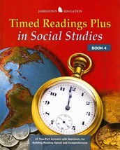 Timed Readings Plus in Social Studies: Book 4 McGraw-Hill - Jamestown Ed... - $363.67 MXN