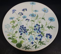 Set of 4 10 1/2&quot; Dinner Plates Noritake Craftone Floral Japan China Joy 8777 - £38.94 GBP