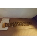 8 Strand Gold Tone Ball Bracelet (Clasp Broken) - €3,48 EUR