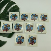 BJ Vintage 80s Stickers Lot He-Man Masters of the Universe Cartoon Jan 86 - £17.86 GBP