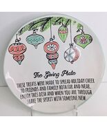 Giving Plate - Retro Ornaments 11” Christmas 2021 InHomestylez Spectrum ... - $34.79 CAD