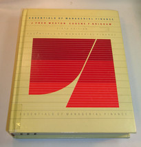 Vintage Essentials of Managerial Finance 6 th Edition J Fred Weston 1982 - $15.99