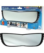 Angel View AS-SEEN-ON-TV 12&quot; Wide-Angle Rear View Mirror Clip-on Cars/SU... - $19.95