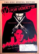V For Vendetta [2006 2-Disc Special Edition DVD] Natalie Portman, Hugo Weaving - £0.90 GBP