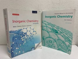 Inorganic Chemistry 6th Edition Weller International Textbook + Solution... - $29.69