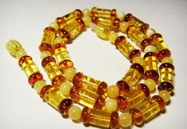 Amber Adult   Genuine Baltic Amber Necklace for women  A-445 - £76.66 GBP