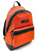 Michael Kors Kent Sport Bright Orange Nylon Large Backpack 37F9LKSB2C $3... - £109.46 GBP