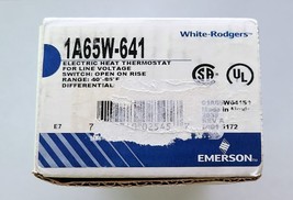 [Emerson 1A65W-641] Line Voltage Baseboard Thermostat (White) Manual Ana... - $34.95