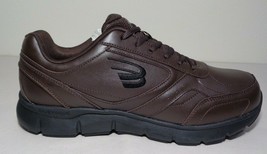 Spira Size 10 Wide WaveWalker Brown Leather New Men&#39;s Walking Work Shoes - £157.45 GBP