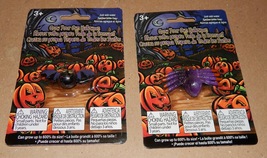 Halloween Grow Your Own Spider &amp; Bat 600% Bigger Start At 2 1/2&quot; x 1 1/2... - $5.49
