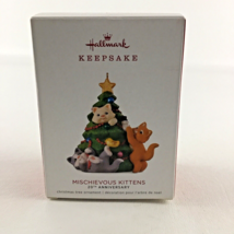 Hallmark Keepsake Christmas Ornament Mischievous Kittens 20th Anniversar... - £58.62 GBP