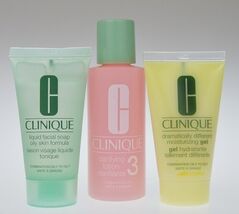 Clinique 3-Step System for Oily Skin (Skin Type III) - Travel Size Set - $14.98