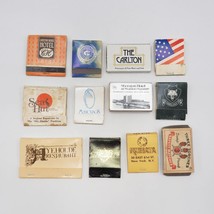 Lot of 12 Advertising Matchbook Cover Pittsburgh New York City - £11.45 GBP