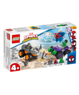 LEGO Hulk vs. Rhino Truck Showdown SPIDEY Playset (10782) - £51.89 GBP