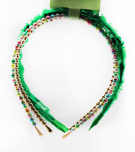 Multi Beads and Shamrock Organza Headband 3pc - £5.46 GBP