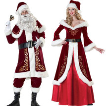Santa couple costume Christmas dress - £29.78 GBP+